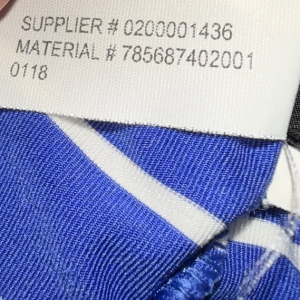 RLX Ralph Lauren Golf Polo Shirt Men’s Large Blue Stripe Performance Stretch